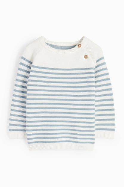 Striped baby blue outfit