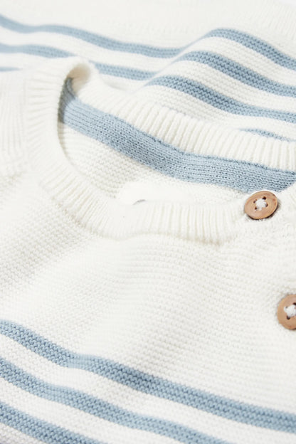 Striped baby blue outfit