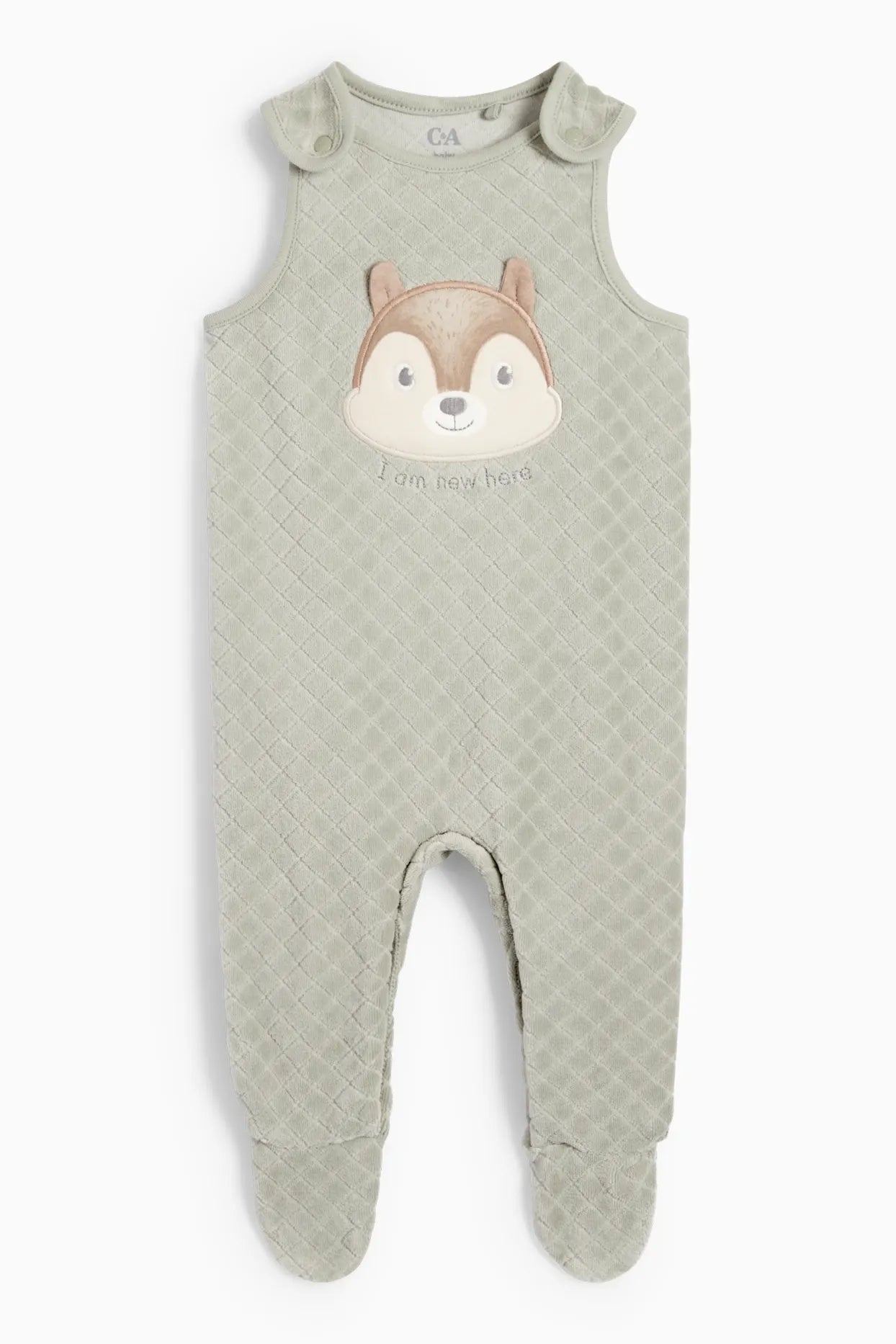 Squirrel 2 pieces romper set