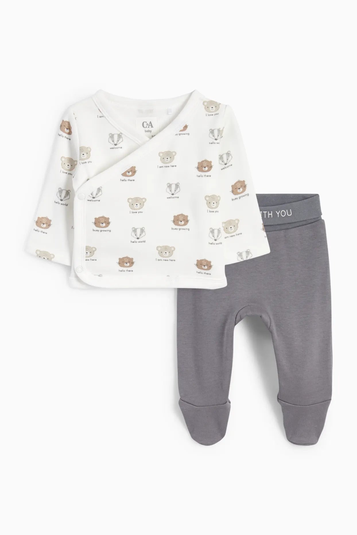 Wild animals 2-pieces outfit