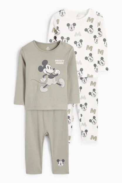 Pack of 2 baby Pyjamas - Mickey Mouse
