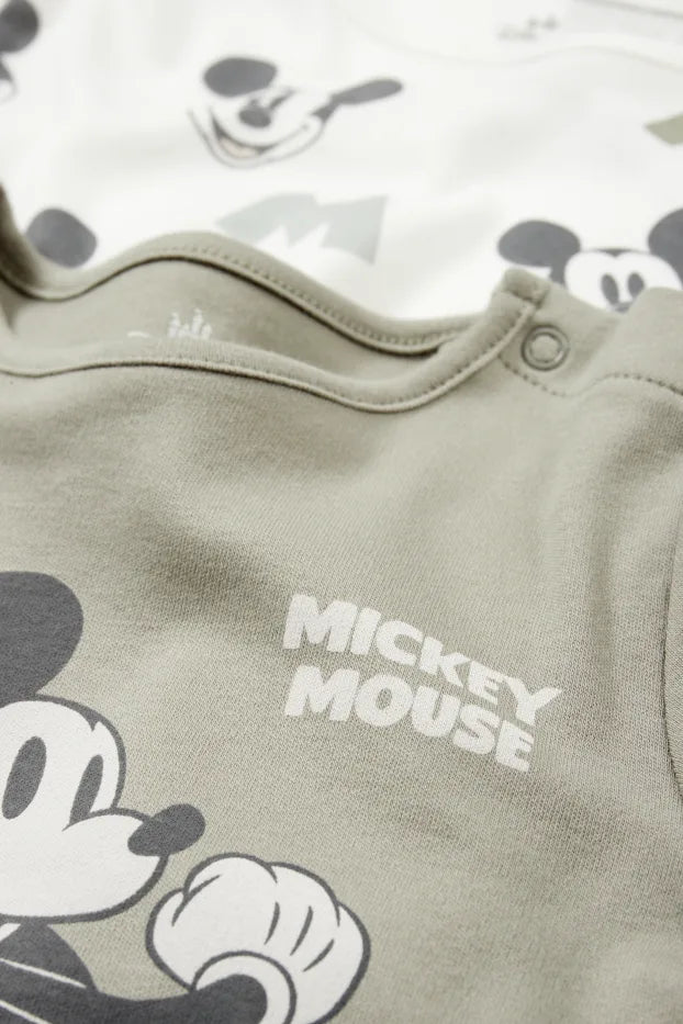 Pack of 2 baby Pyjamas - Mickey Mouse