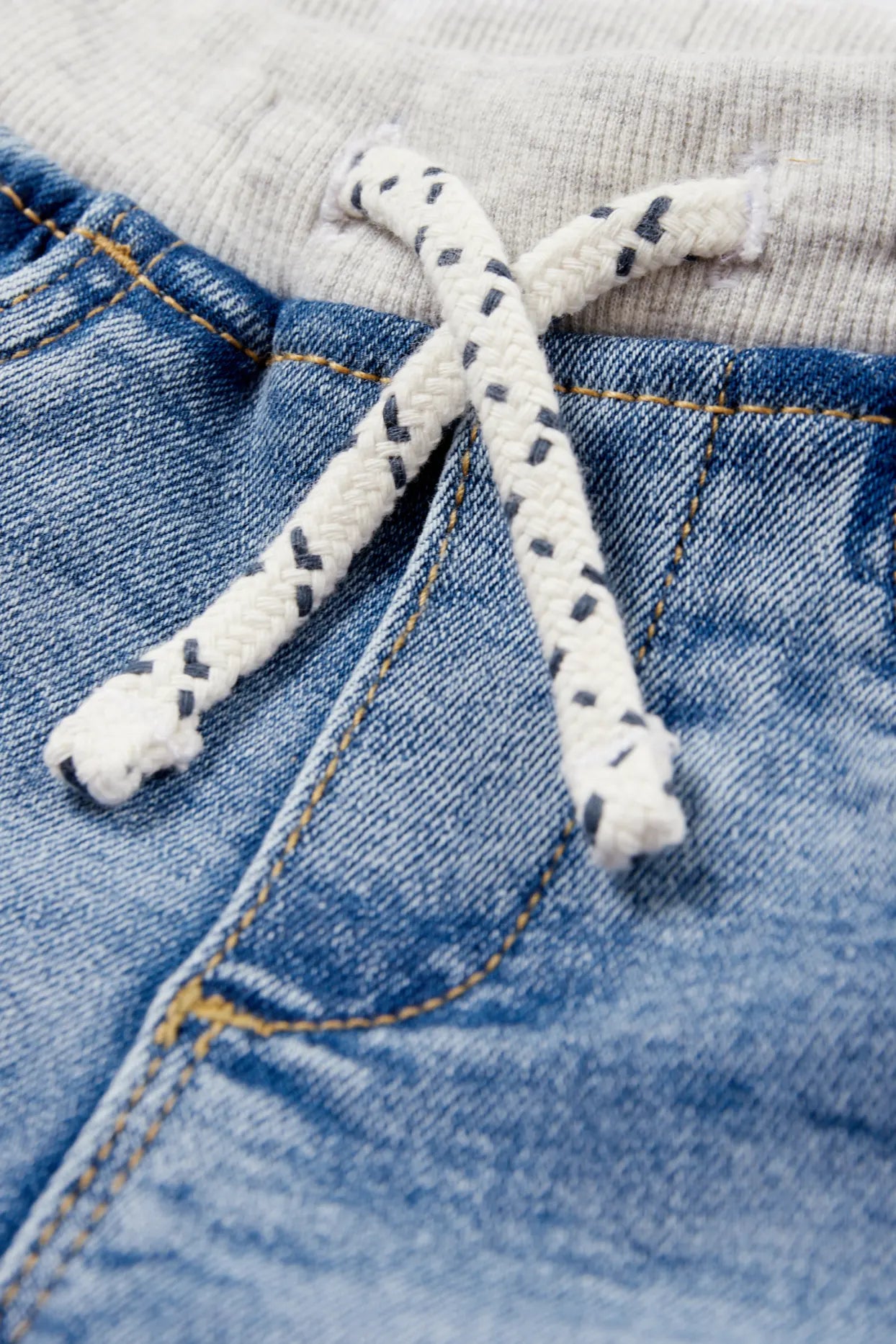 Pull-on baby cargo jeans