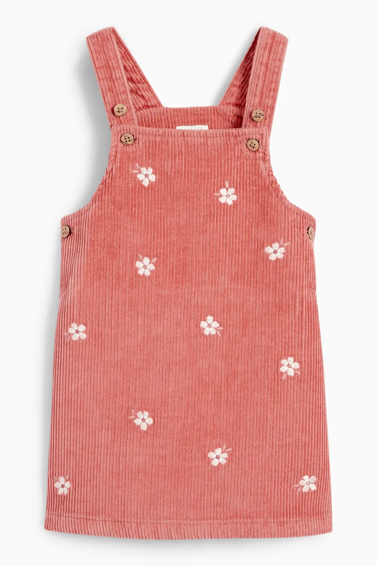 Flory corduroy pinafore dress