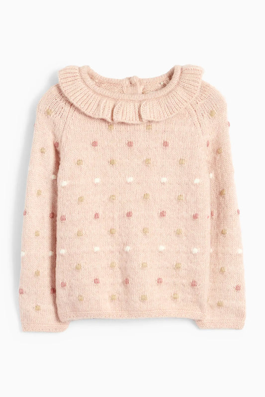 Baby pullover - Dotted