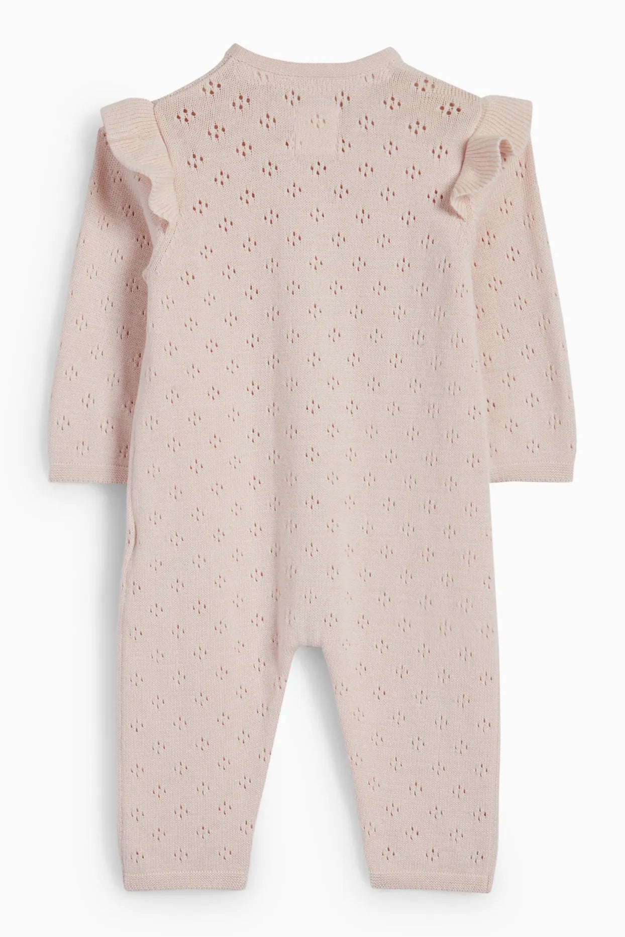 Knit baby jumpsuit