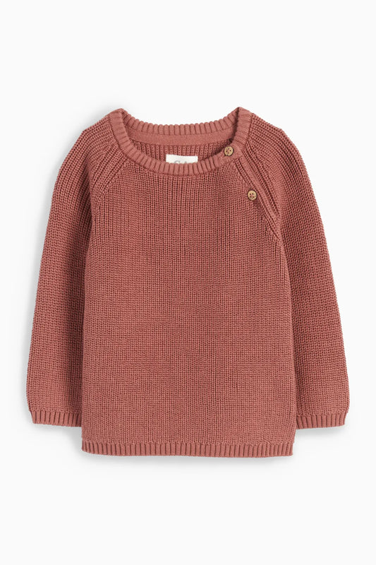 Baby knit pullover