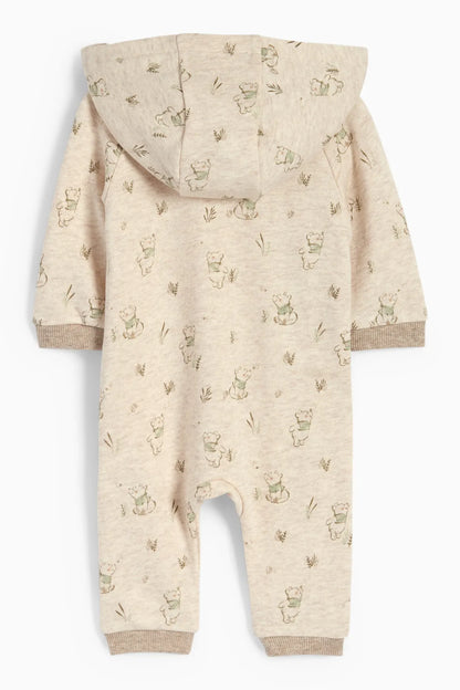 Winnie the Pooh sleepsuit with hood