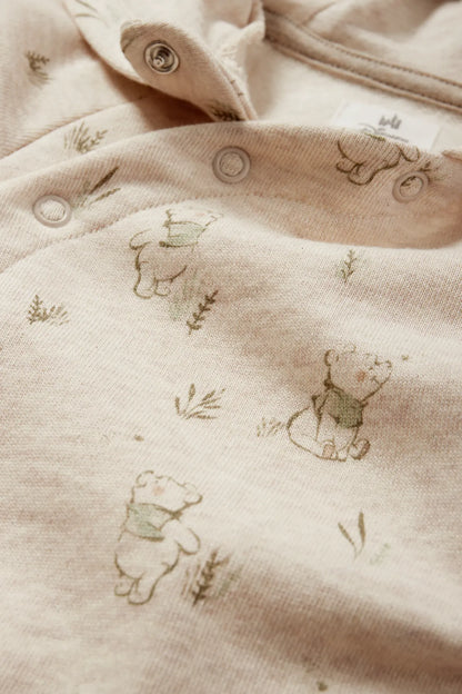 Winnie the Pooh sleepsuit with hood