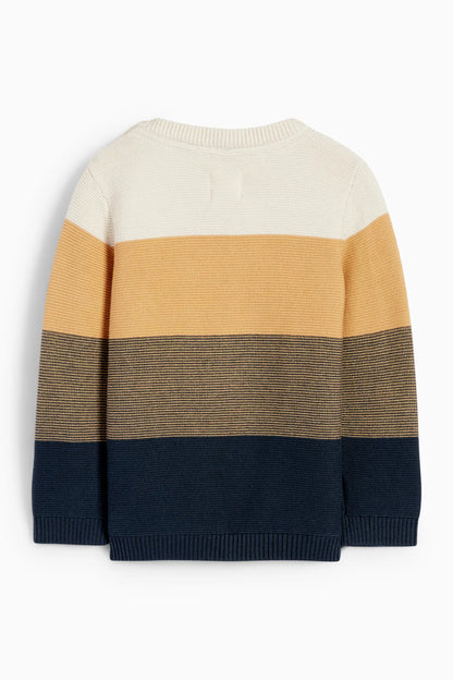 Baby sweater - striped