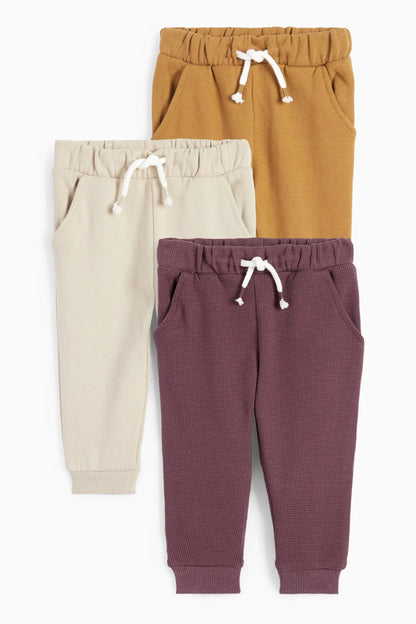 Pack of 3 jogger pants