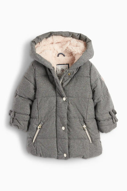 Quilted baby lined jacket