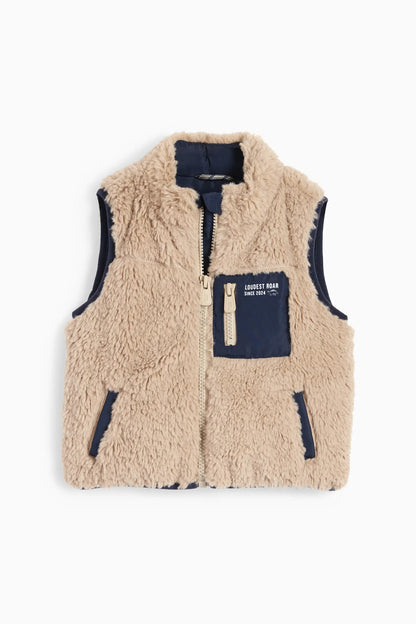 Flufy fur vest