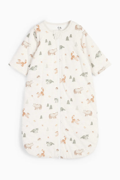 Woodland animals - baby sleeping bag - 6-18 months