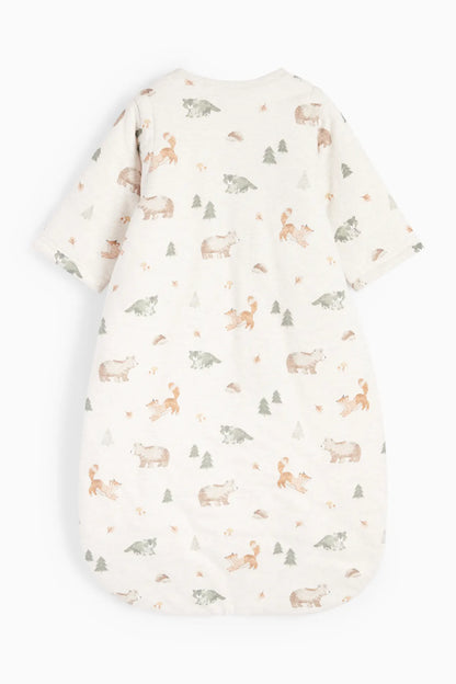 Woodland animals - baby sleeping bag - 6-18 months