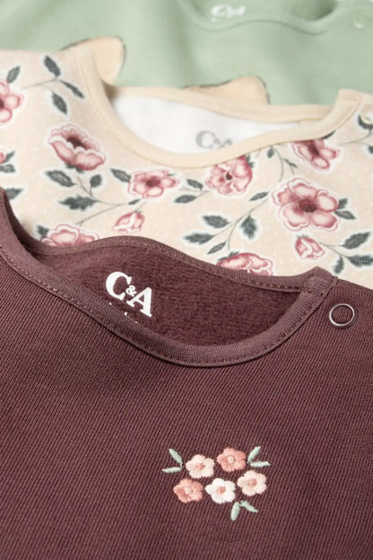 Flowers and Bunnies  - Pack of 3 Sweatshirt
