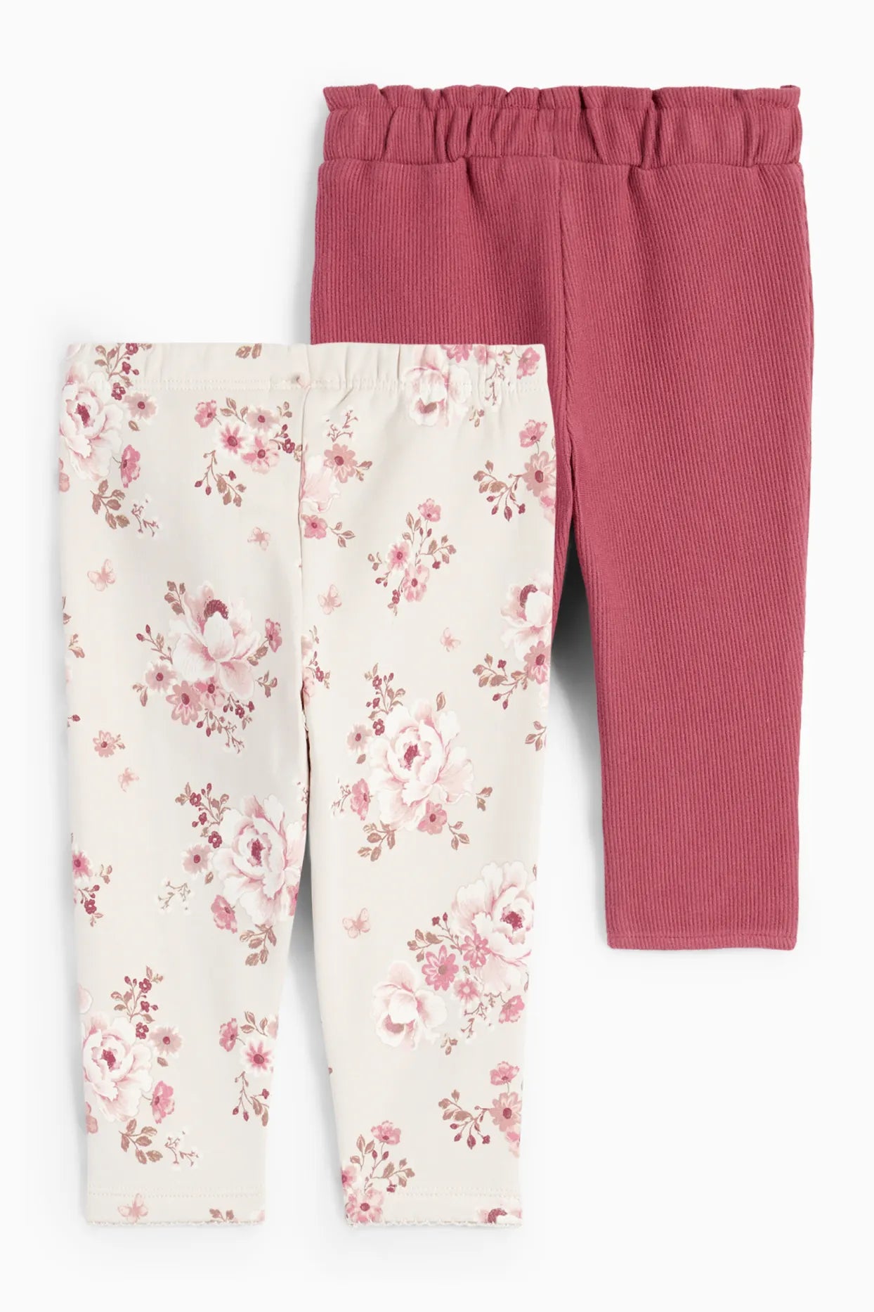 Pack of 2 floral leggings