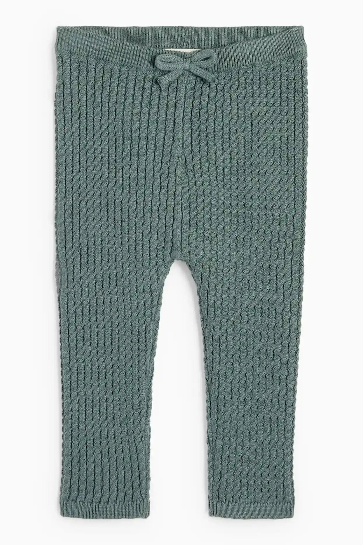 Knitted baby leggings