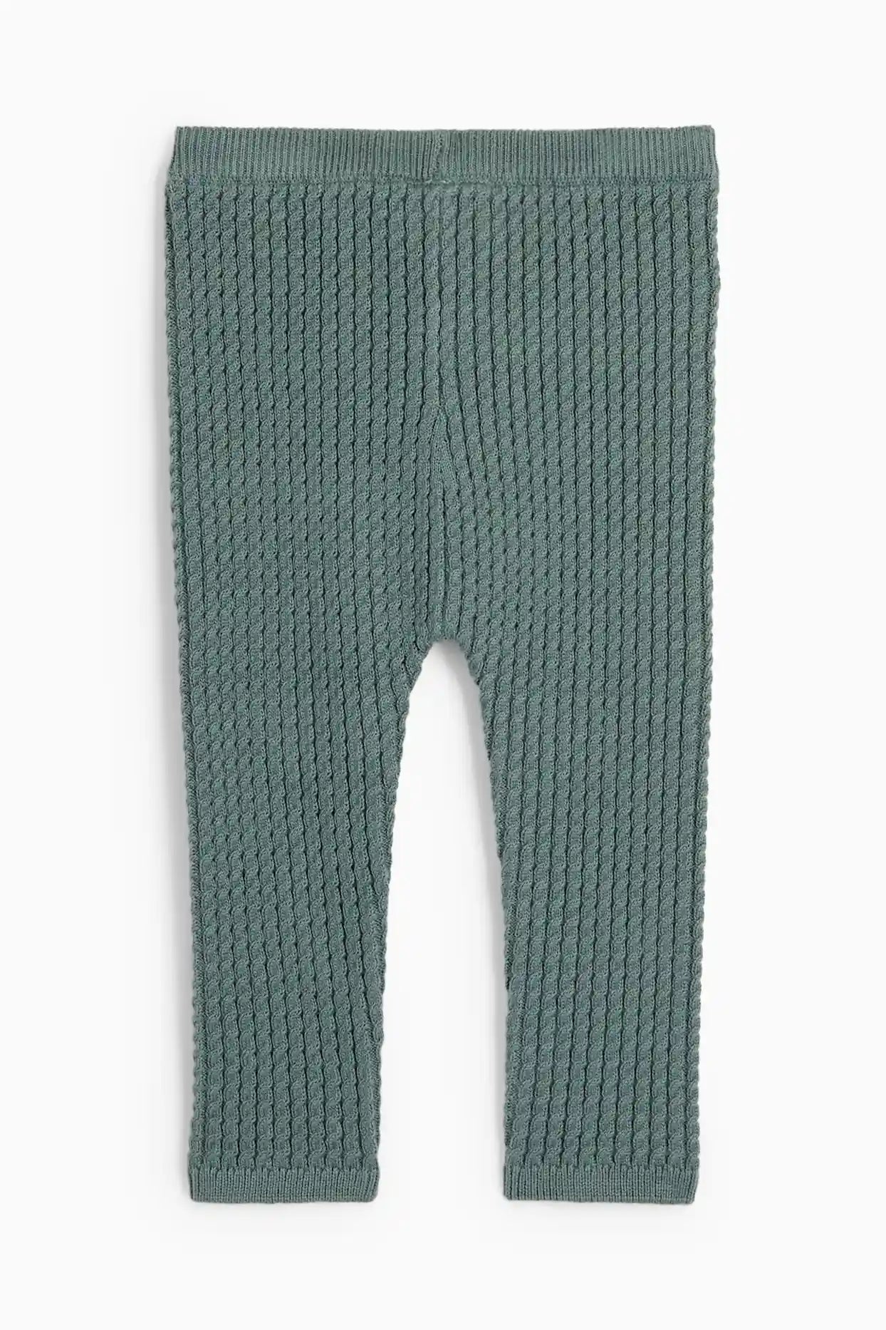 Knitted baby leggings