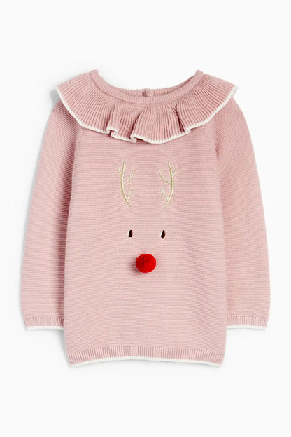 Reindeer knit outfit