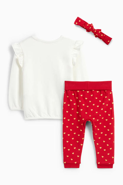 Minnie Mouse Christmas outfit - 3 piece