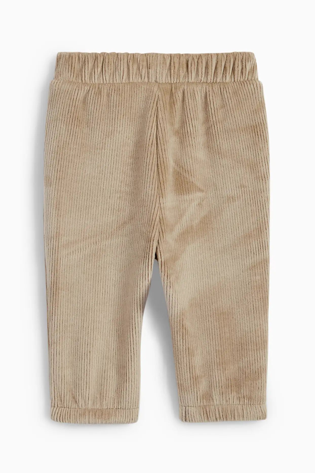 Velour jogger pants