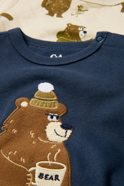 Pack of 2 bear sweatshirts