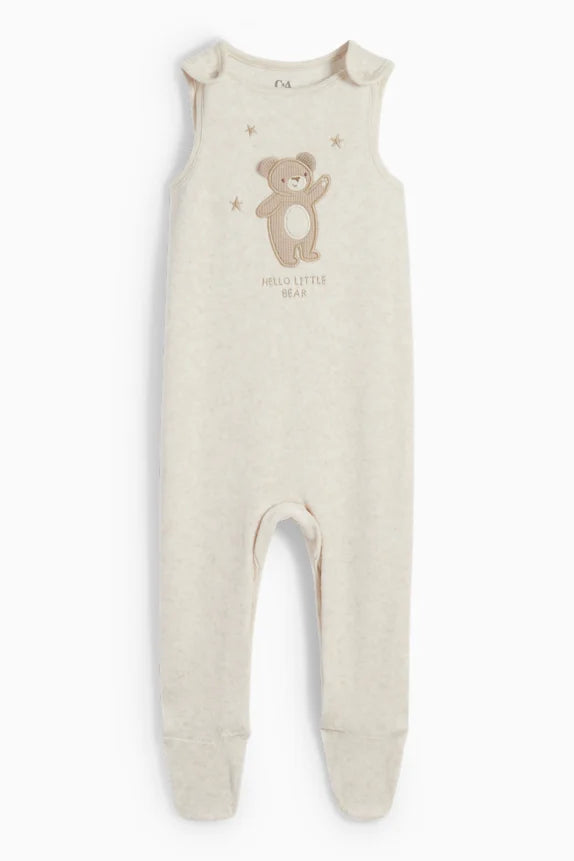 Bear 2 pieces romper set