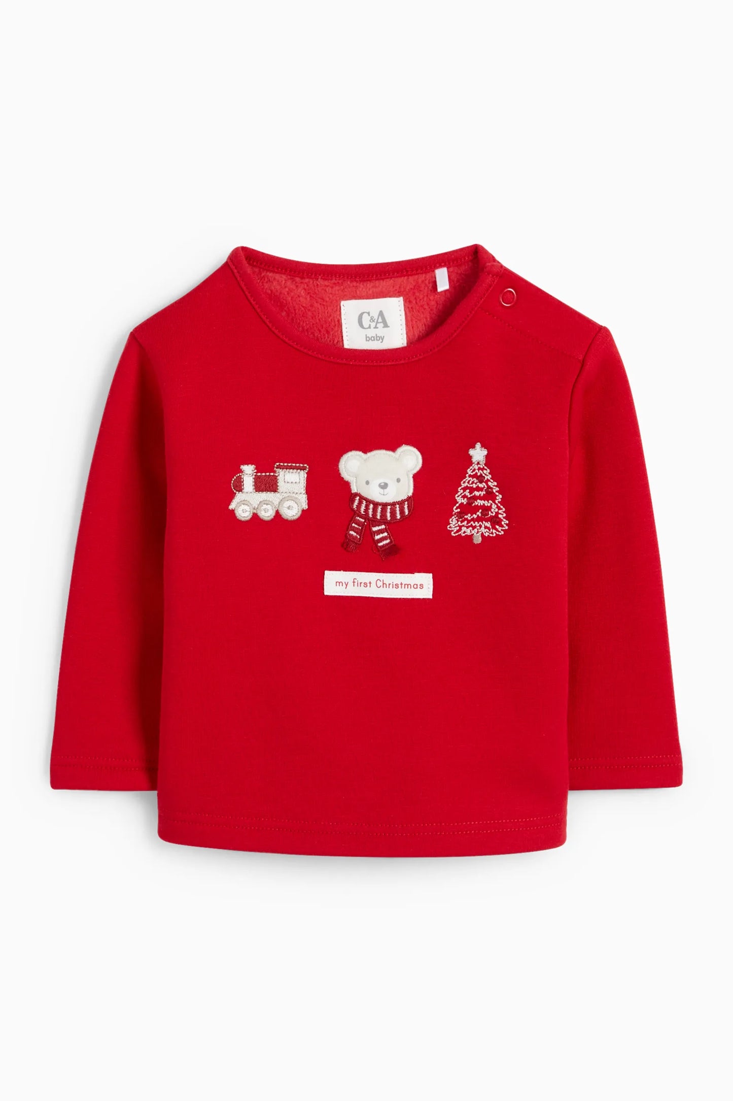 Teddy bear Christmas outfit