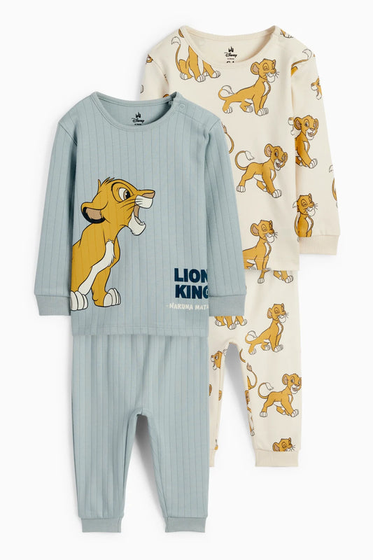 Pack of 2 baby Pyjamas - Simba