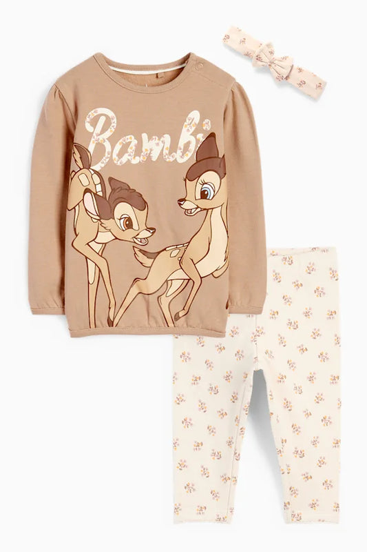 Bambi - Baby Outfit - 3 Pieces