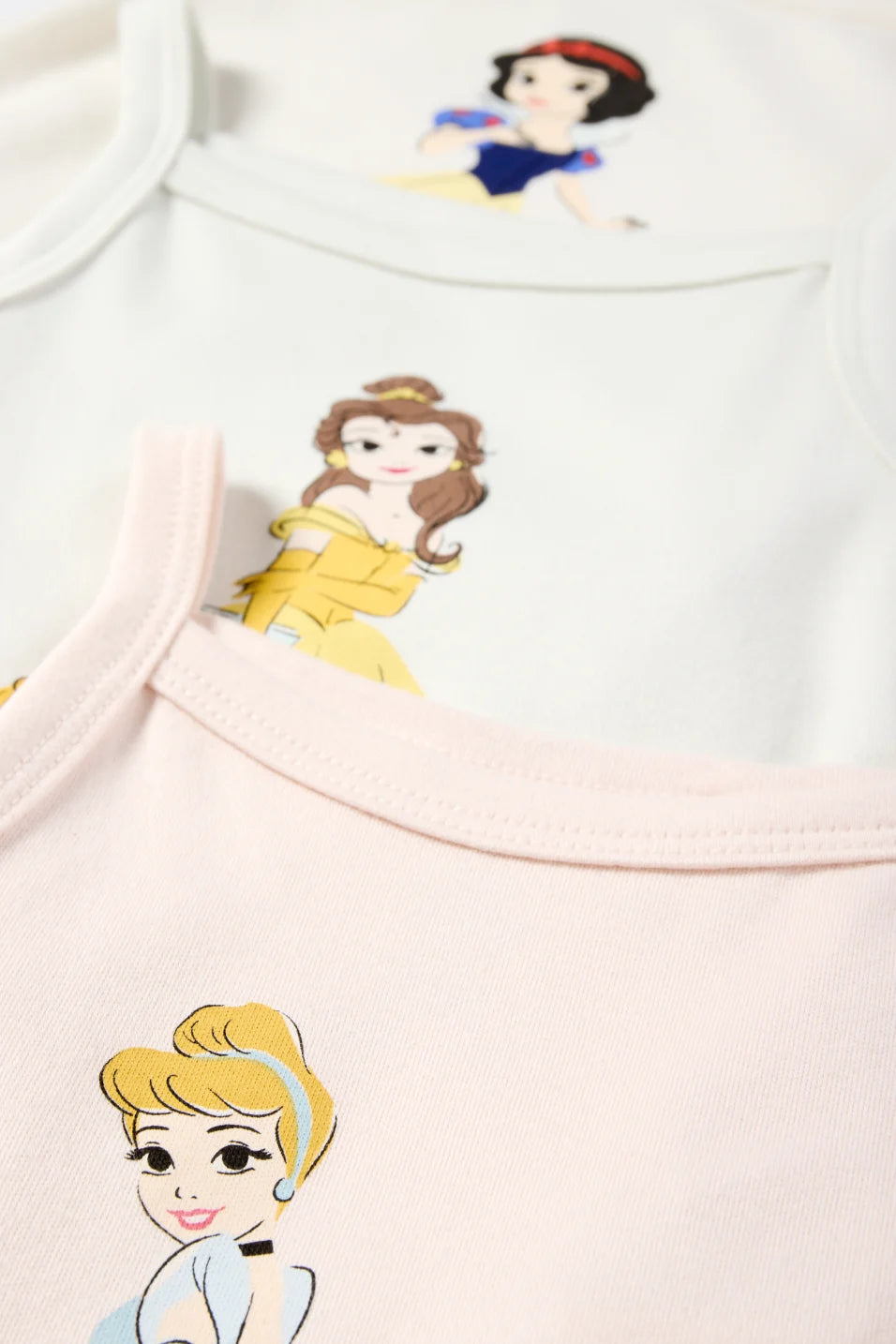 Pack of 3 bodysuits with spaghetti straps - Disney Princess