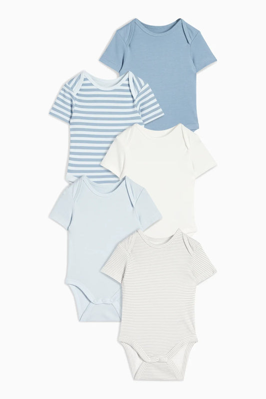 Pack of 5 short sleeves bodysuits