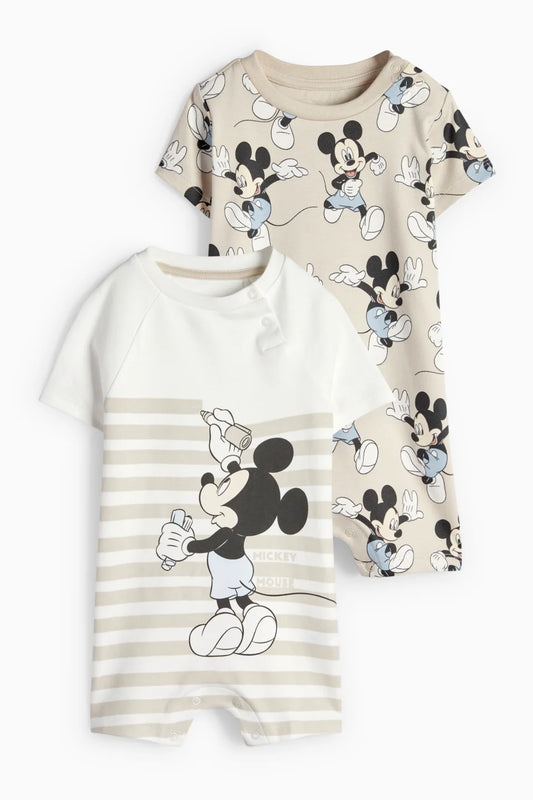 Mickey Mouse - Pack of 2 rompers