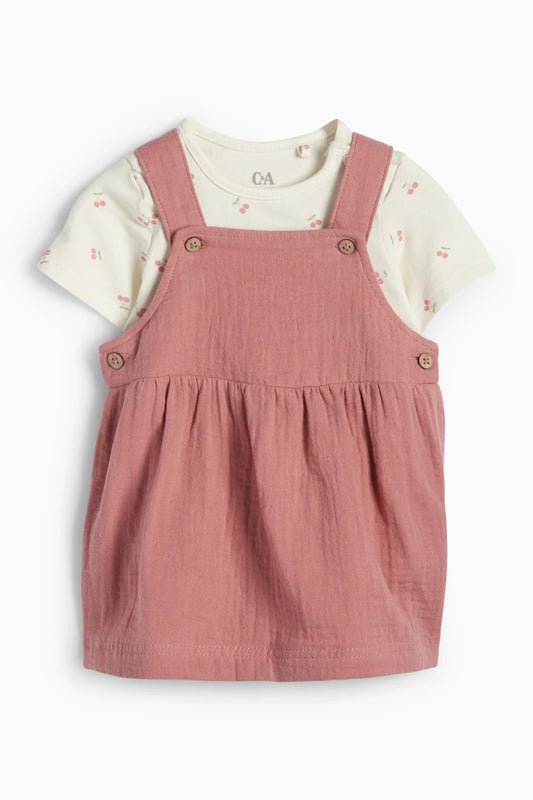 Baby girl dress set