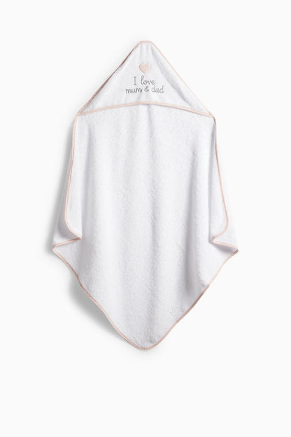 Heart - Love Mum & Dad - Hooded Towel