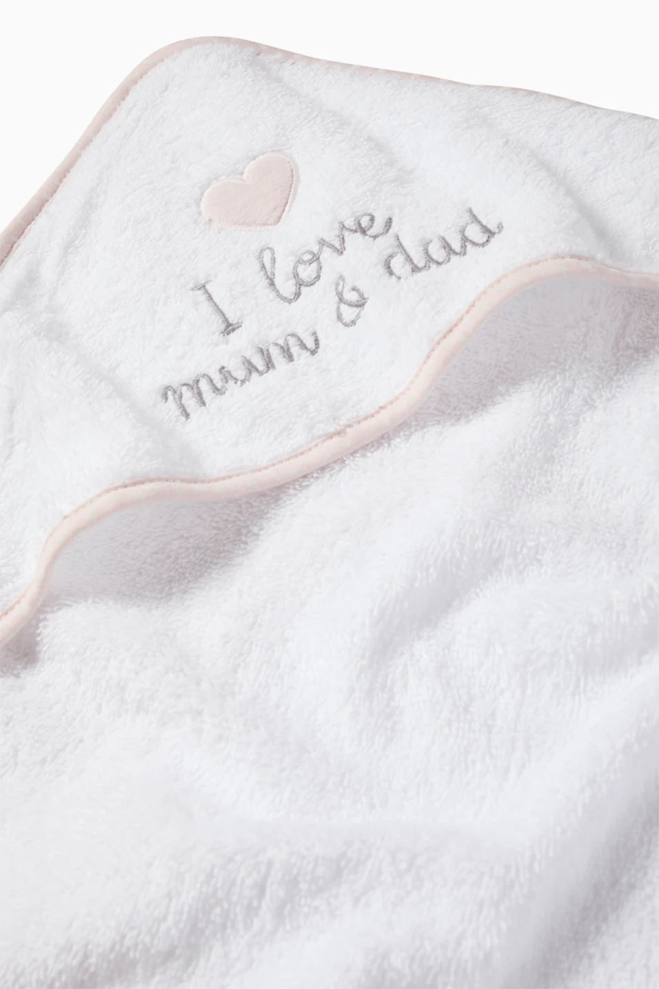 Heart - Love Mum & Dad - Hooded Towel