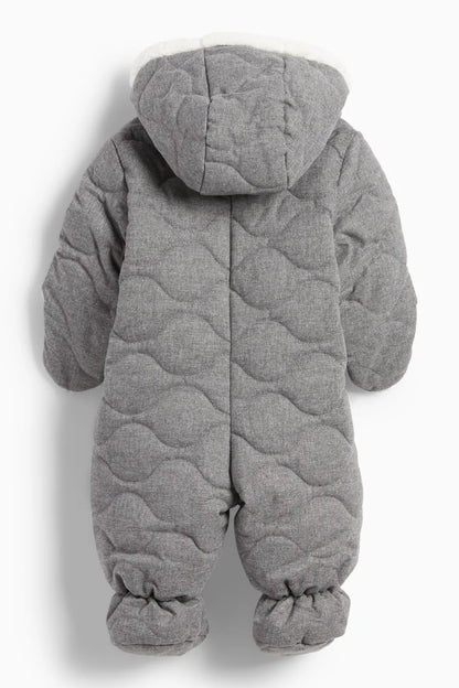 Bear - Hooded baby snowsuit