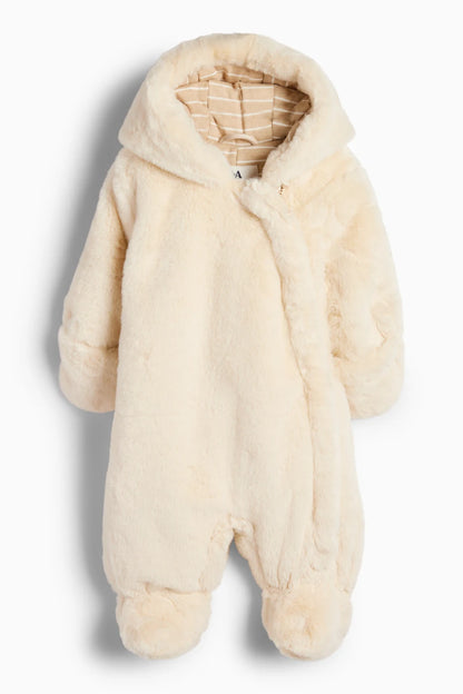 Plush Hooded SnowSuit