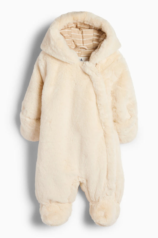 Plush Hooded SnowSuit