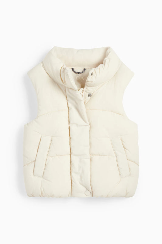Heart - quilted vest - water repellent