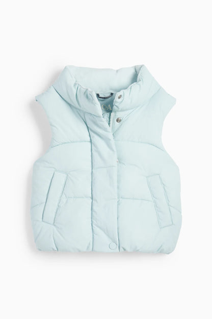 Heart - quilted vest - water repellent