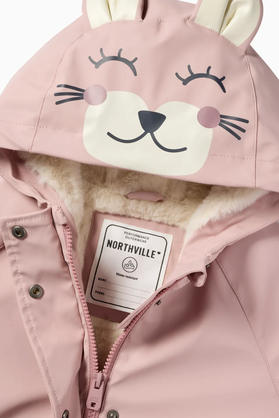 Cat - Hooded Rain Jacket - Waterproof