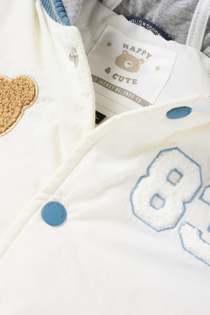 Bear - Baby College Hooded Jacket