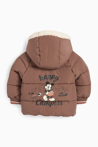 Mickey Mouse Quilted Jacket with Hood