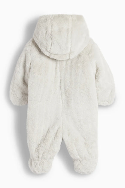 Plush Hooded SnowSuit