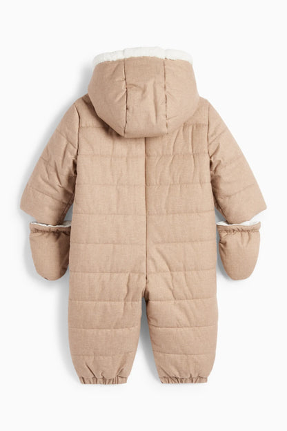 Bear -  snowsuit with hood