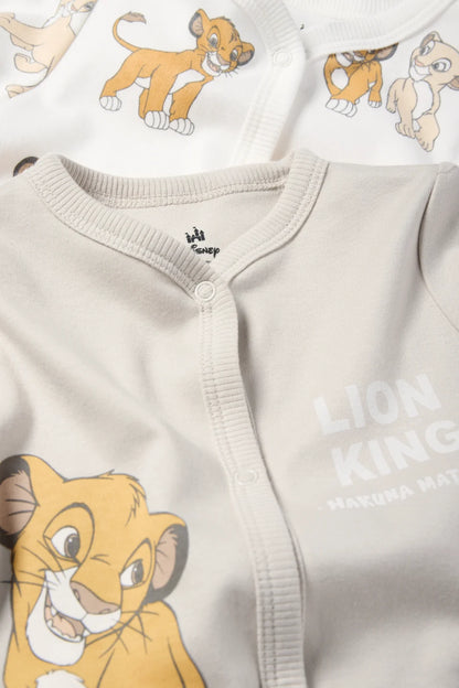 Lion King - Pack of 2 cotton sleepsuits