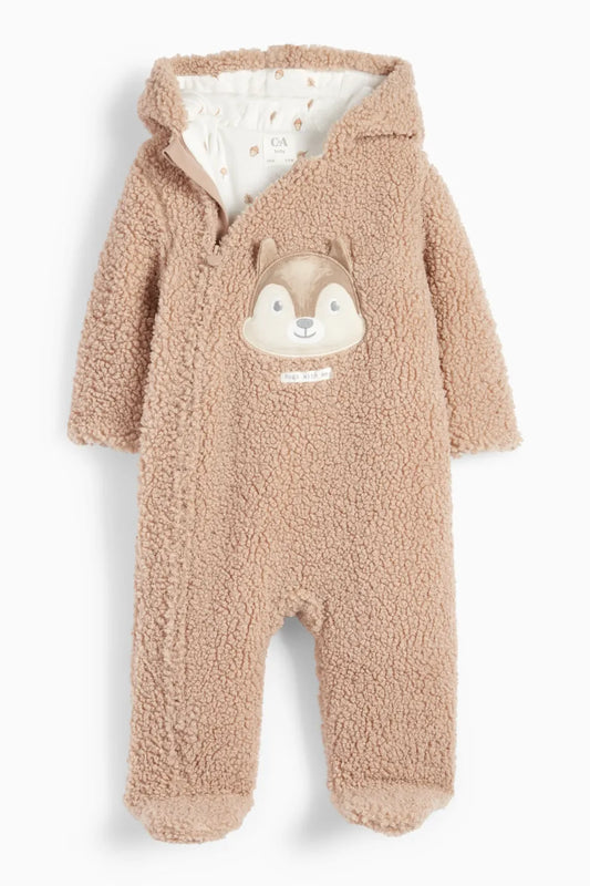 Squirrel - Baby Teddy Overall