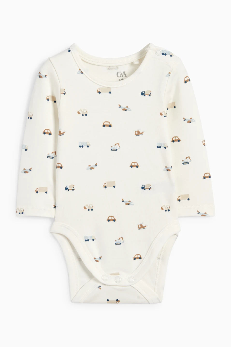 Vehicles - 2 pieces knitted dungarees set